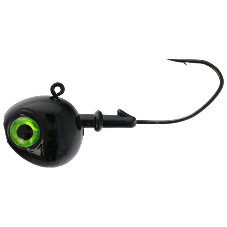 Lazer Sharp Walleye River Jig 5/8oz, Black