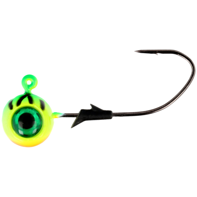 Lazer Sharp Pro-V Eagle Eye Jig-1/8oz, Firetiger