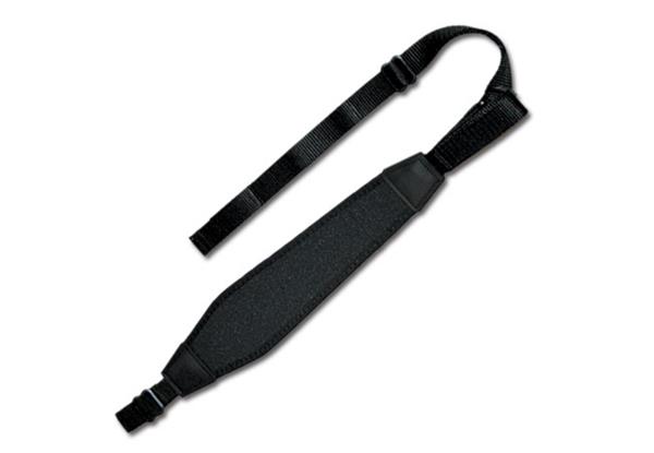 GrovTec Classic Padded Nylon Rifle Sling with No Swivels - Black