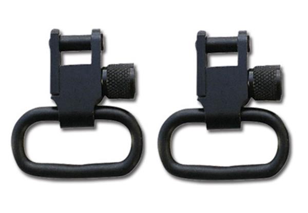 GrovTec 1.25" Locking Swivel Set - Black