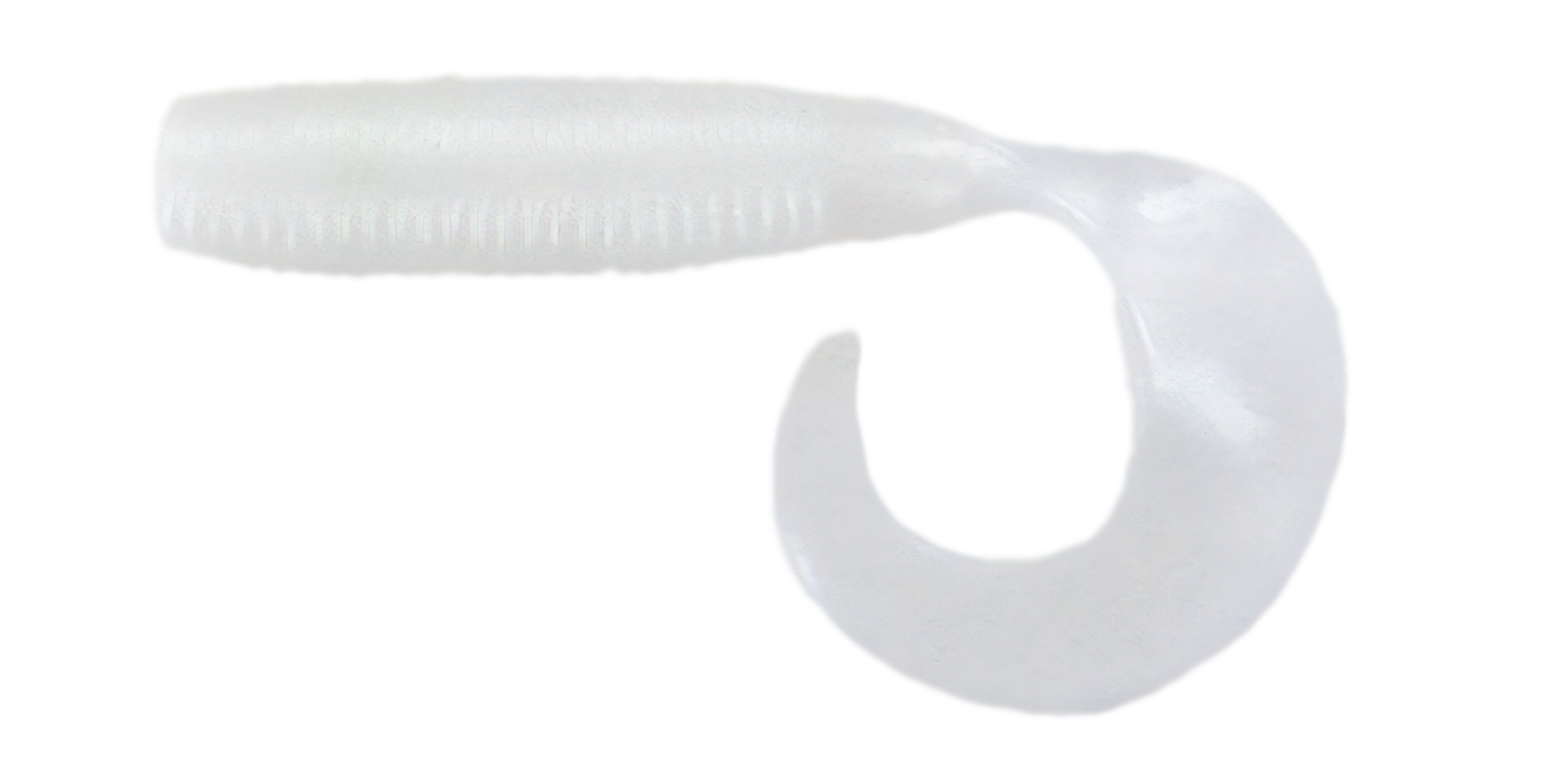 Yamamoto 5" Super Grub, 20Pk, Cream White