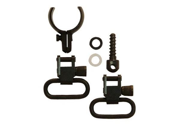 GrovTec 2-Piece Barrel Band - Swivel Set .800 - .850 Diameter 1" Loop