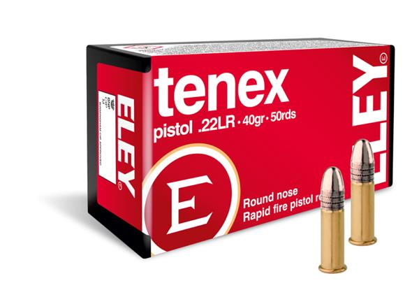 ELEY Tenex Pistol 22 Lr 40 Gr Ammunition