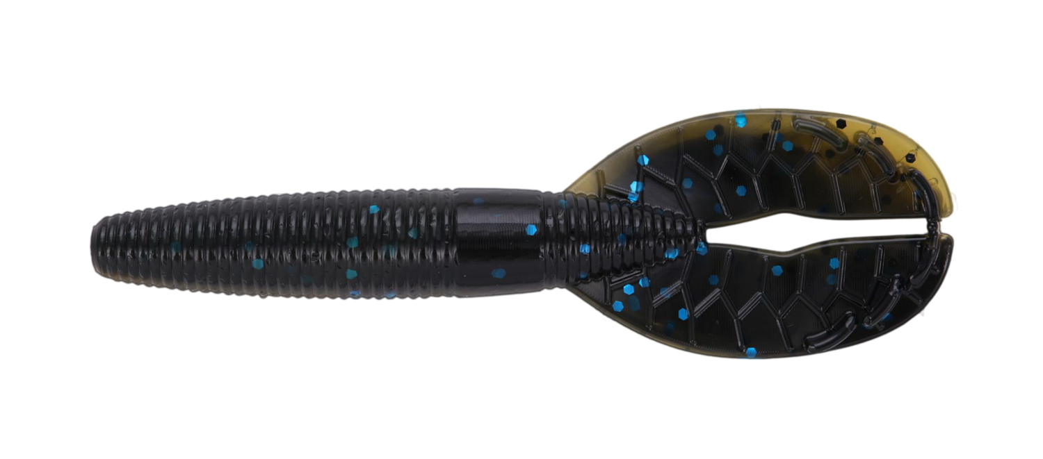 Yamamoto 3.5" Shinobi Grub, 8Pk, 021, 297 Laminate