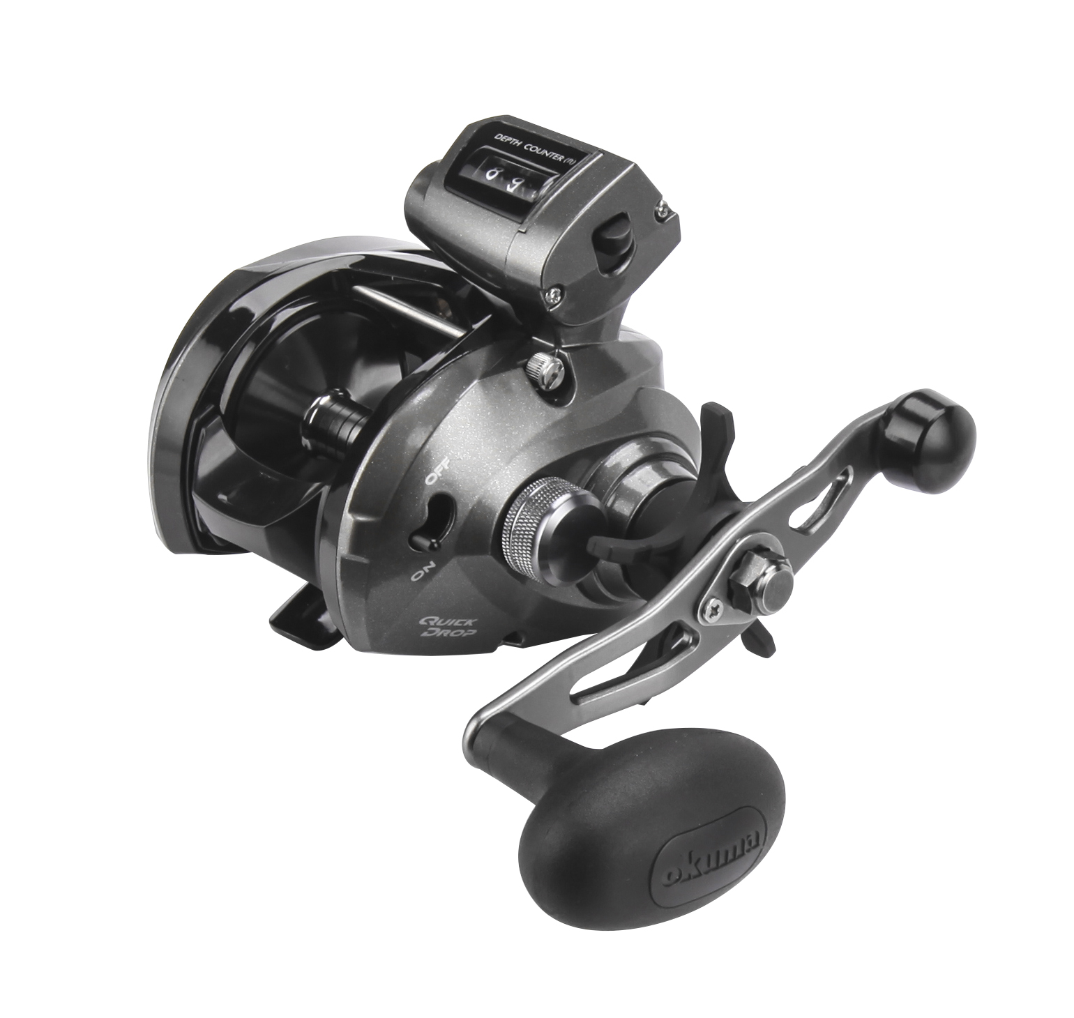 Okuma CV-354D Convector Lowprofile Linecounter Reel