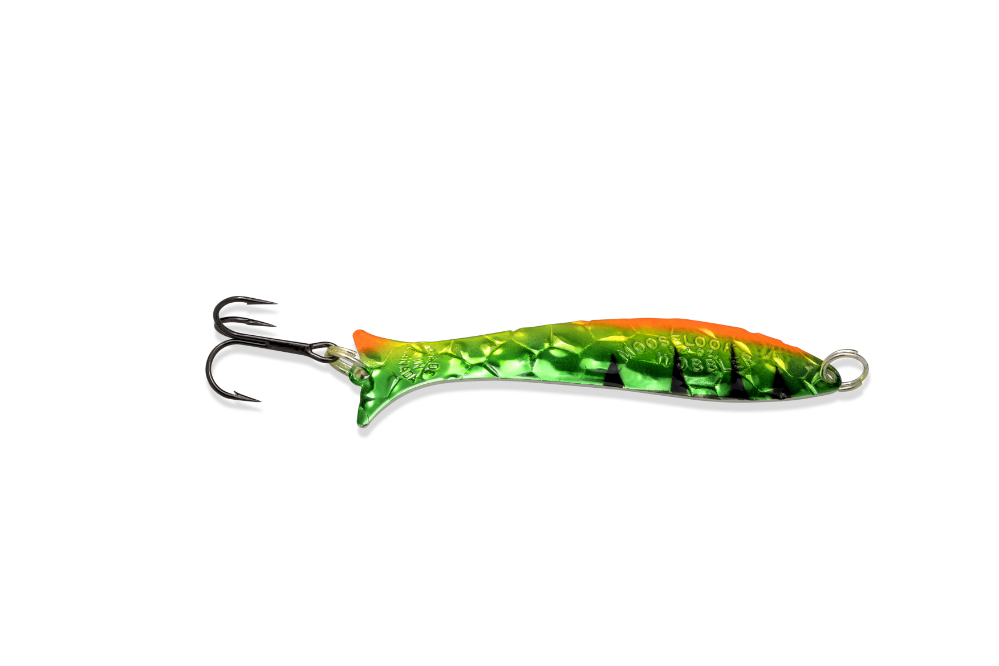 Mooselook Medium Wobbler Spoon 3 1/8" 1/4 oz-Perch