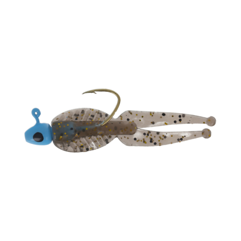 Eagle Claw Paddle Bug 1/16oz, Smoke