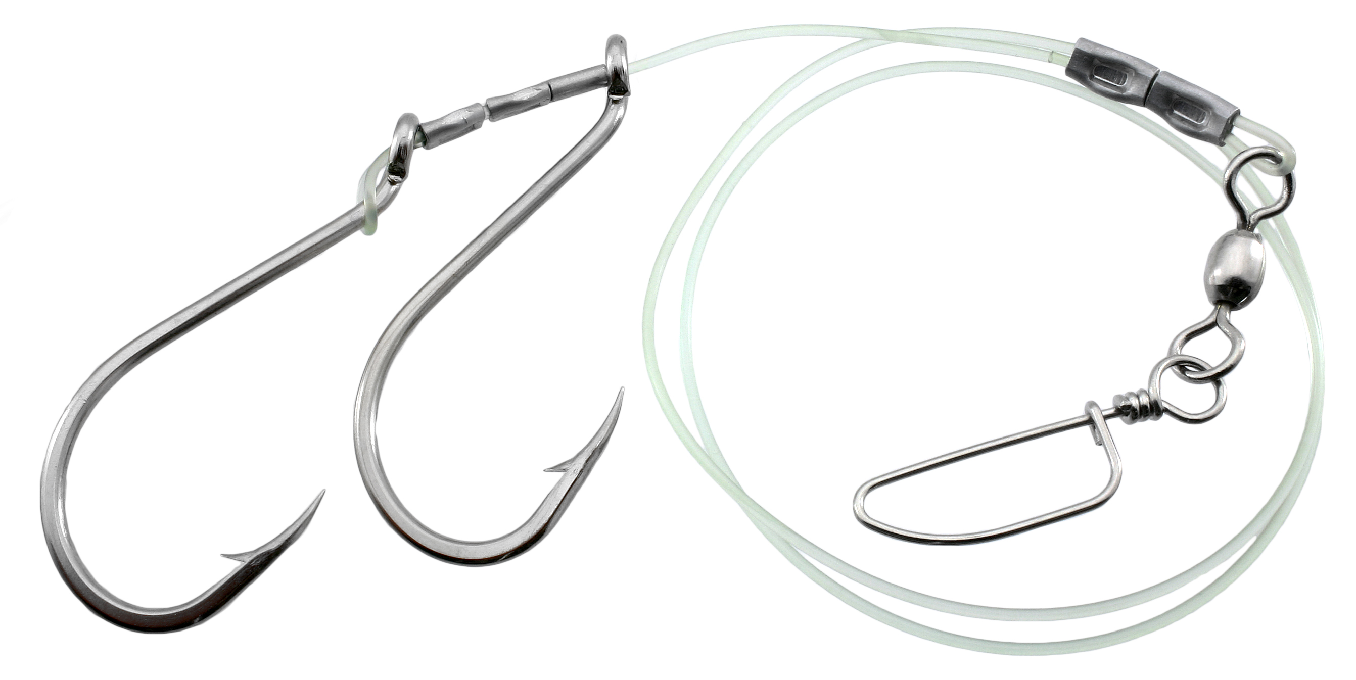 Gibbs Halibut Rig Wire/Looped End, 10/0 Single Hk, 10/0 Treble Hk