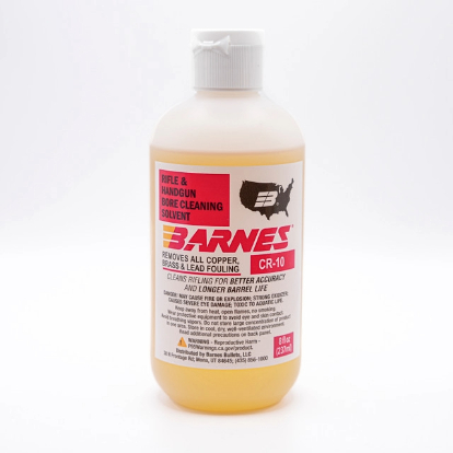 Barnes Bullet CR-10 Bore Cleaner 8 Oz Bottle Bore Cleaning Solvent