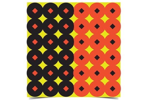 Birchwood Casey Shoot•N•C® 1" Orange & Black Pasters/Targets