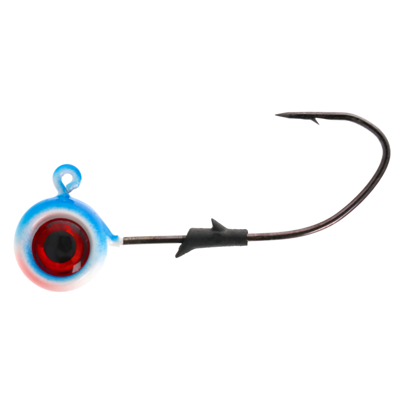 Lazer Sharp Pro-V Tungsten Pill Jig 1/8oz, Blue Moon Glow