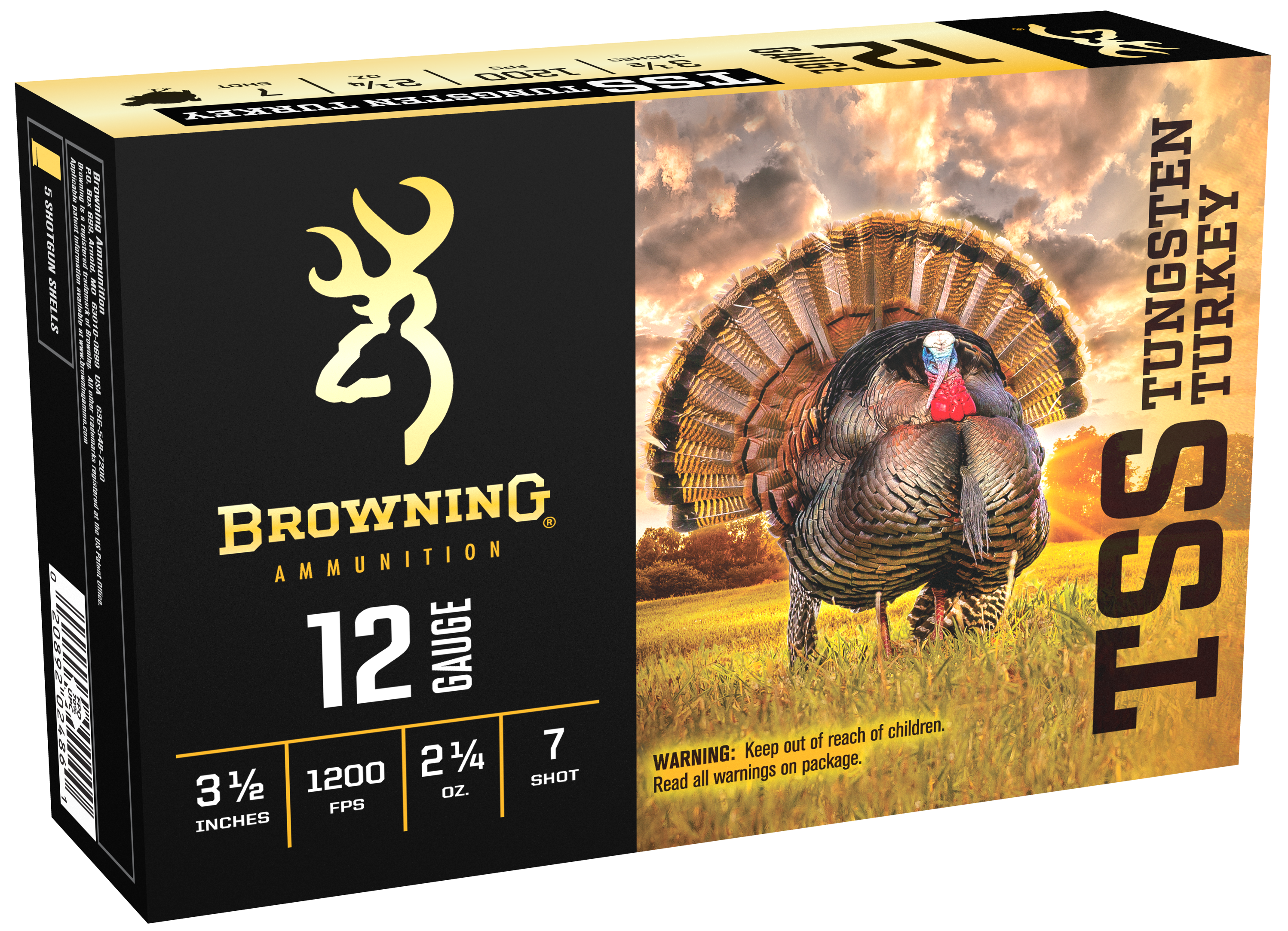 Browning Shotshells 12 Ga 3-1/2" #7 TSS 2-1/4 oz