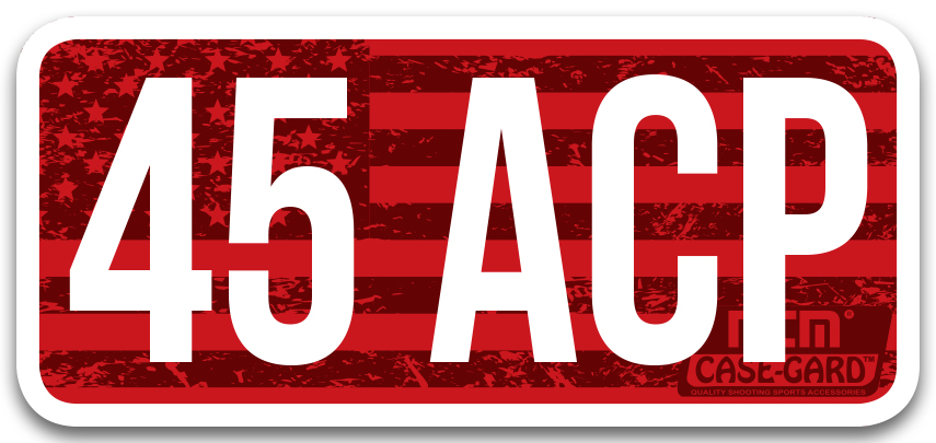 MTM Case-Gard Ammo Caliber Labels - 45 ACP