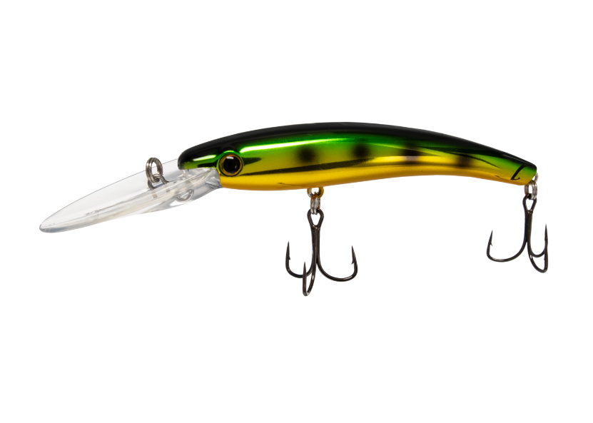 Bill Lewis Precise Walleye Crank Light, 4", 3/8oz, Gold Muffin