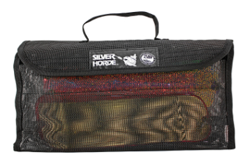 Silver Horde 6 Pocket Breathable Mesh, Flasher/Lure Storage Bag
