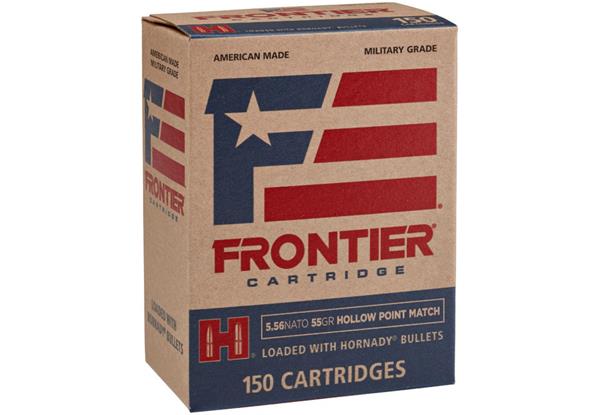 FRONTIER AMMO 5.56 NATO 55GR HP MATCH (150-OR)