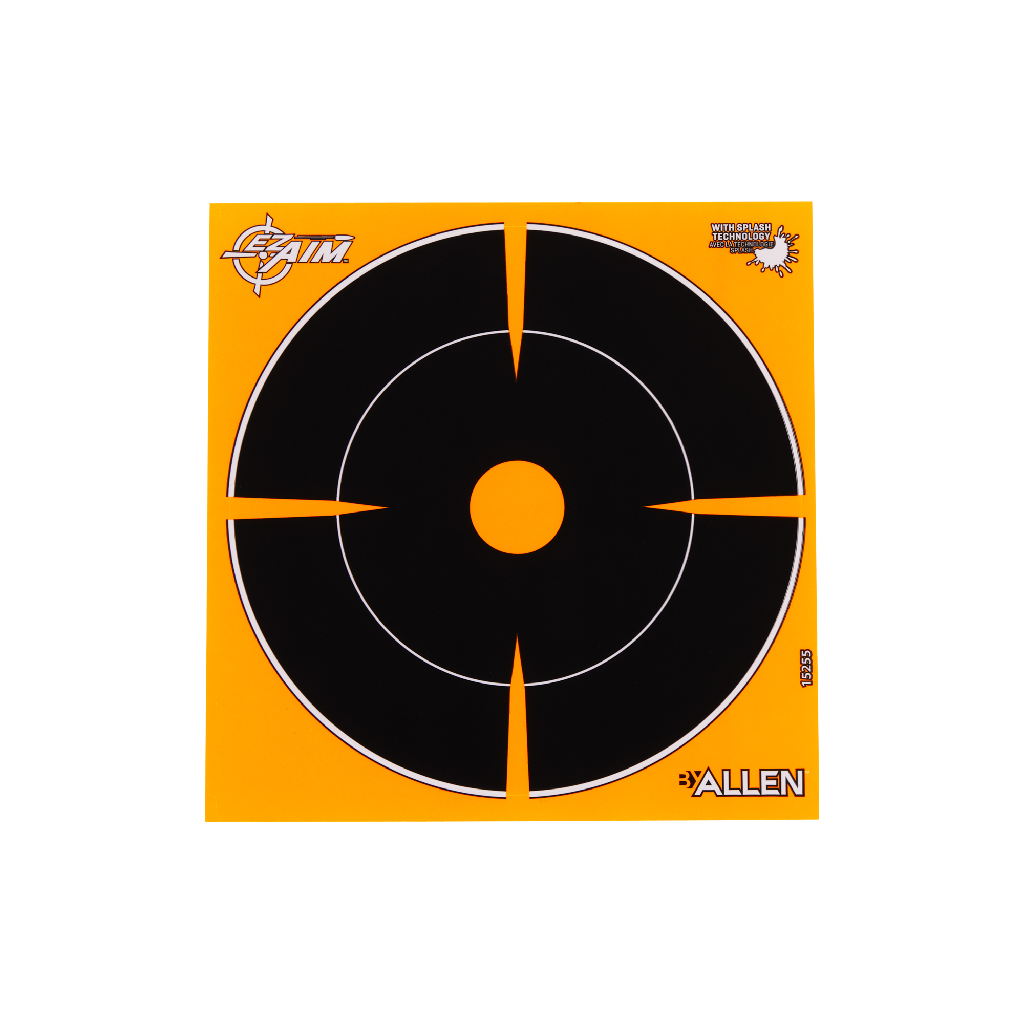 Allen EZ-Aim Adhesive Splash Bulls-Eye Target 6"
