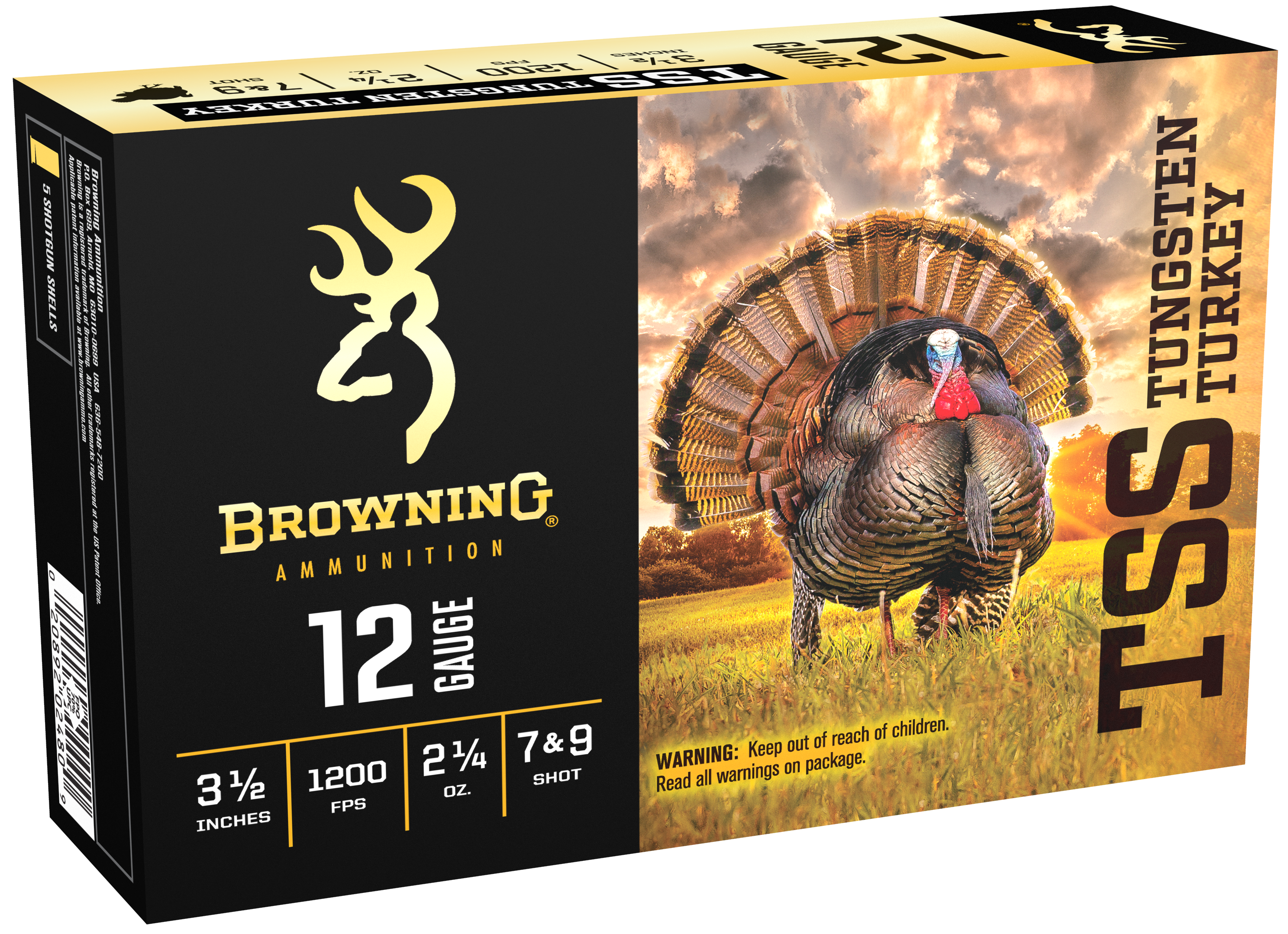 Browning Shotshells 12 Ga 3-1/2" #7 & #9 TSS 2-1/4 oz