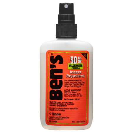 Adventure Ready Brands Ben's 30 Tick and Insect Repellent 100 ml Pump