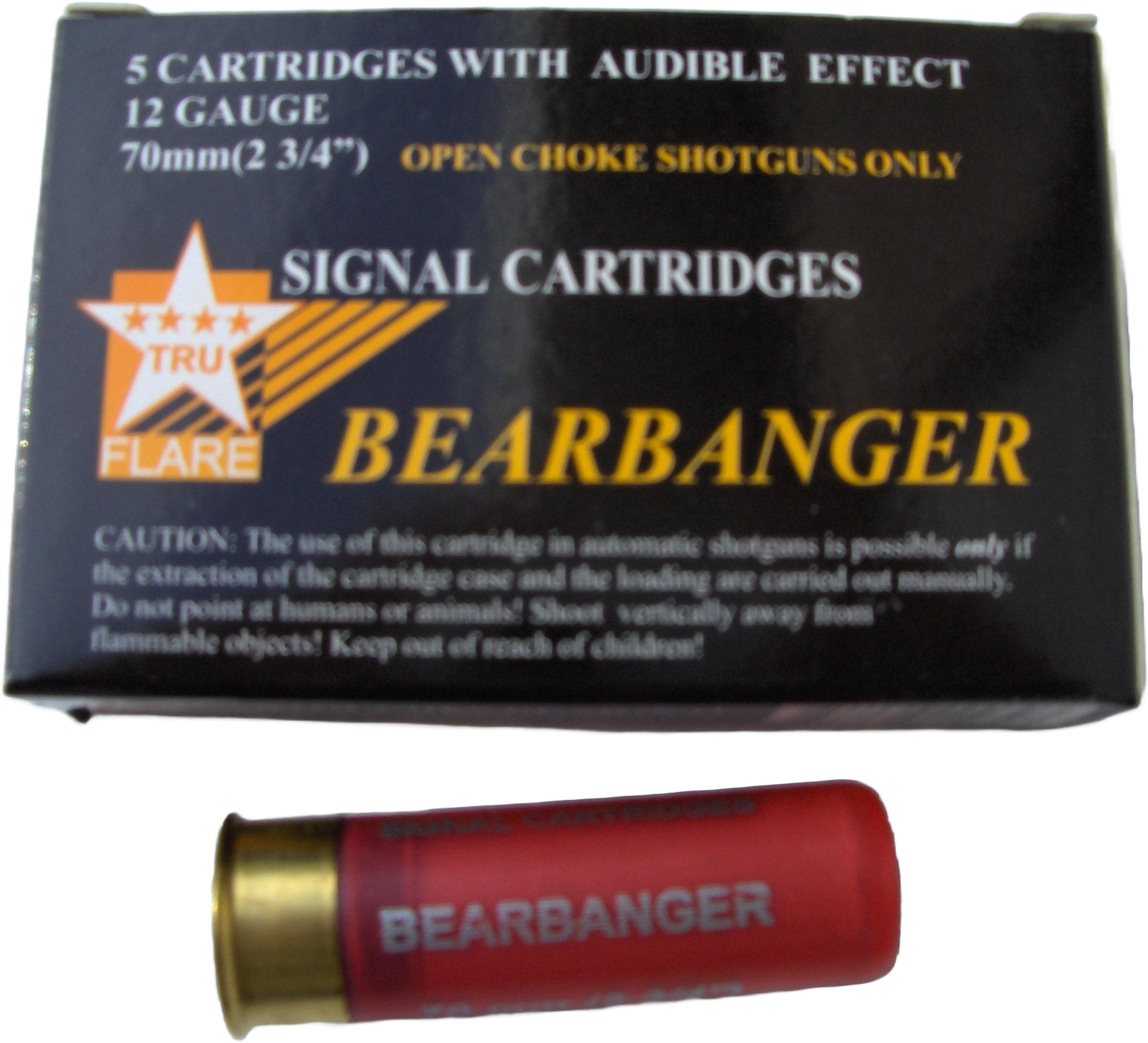 TruFlare 12 Ga. Bear Bangers - Box of 5