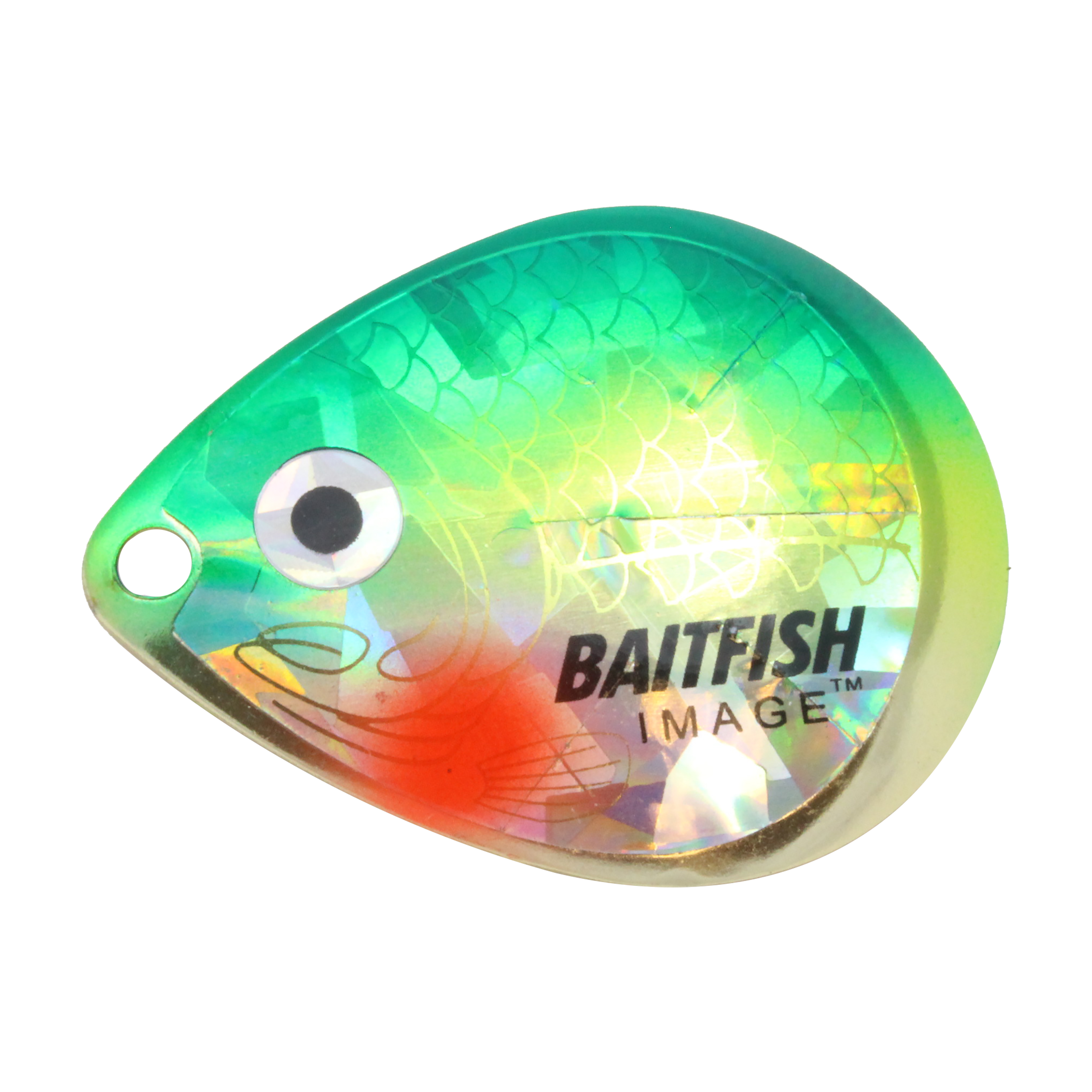 Northland Baitfish-Image Colorado Blades, 1.25", 3/Pk, Yellow Perch