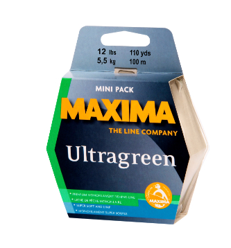 Maxima Mini Pack Mono Spool Ultragreen 12lb 110yd