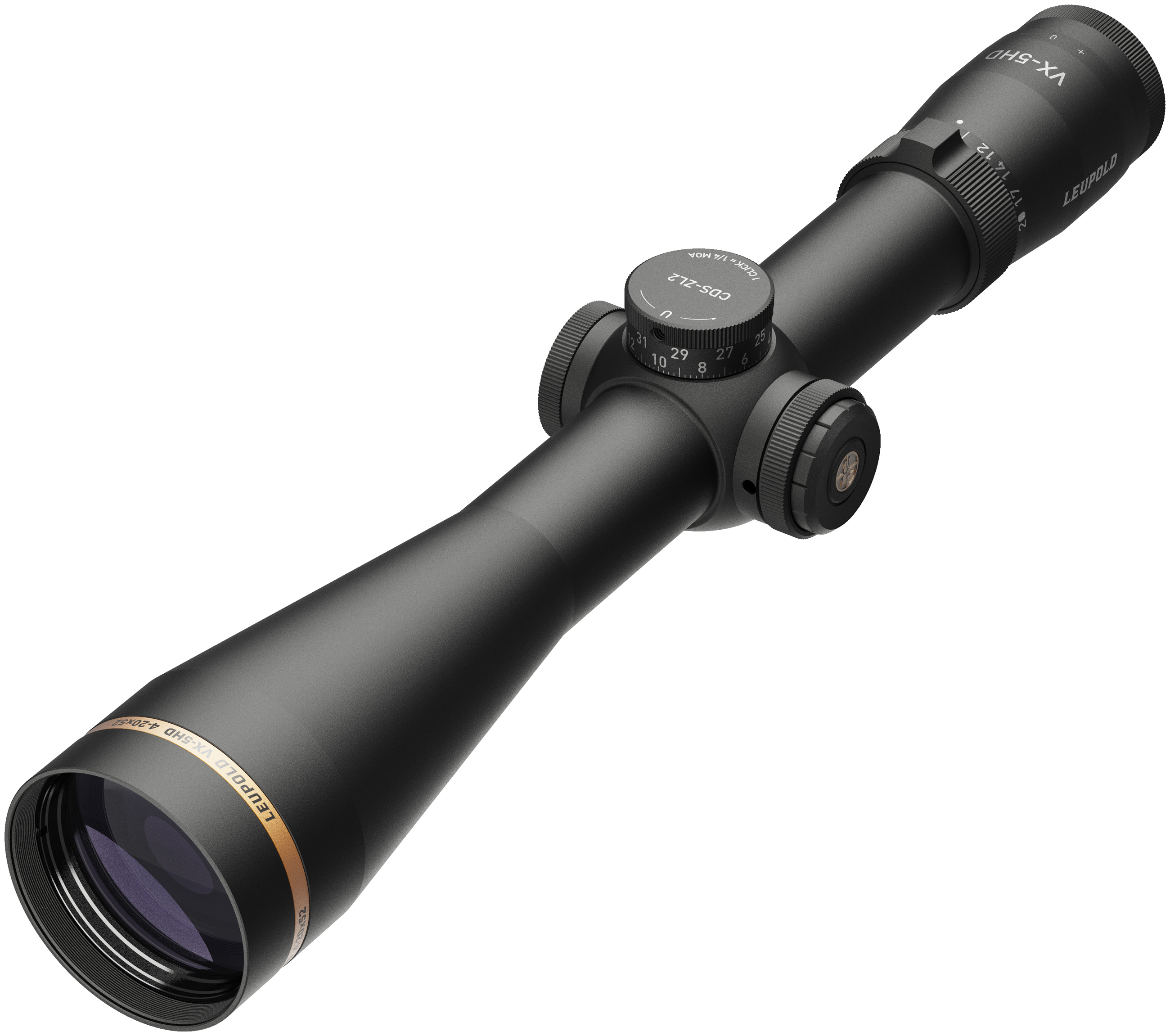Leupold VX-5HD 4-20x52 CDS-ZL2 Side Focus Illum. FireDot Duplex Riflescope