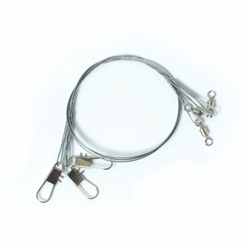 Eagle Claw 12", 20 lbs Steel Leader Bright 3/Pk