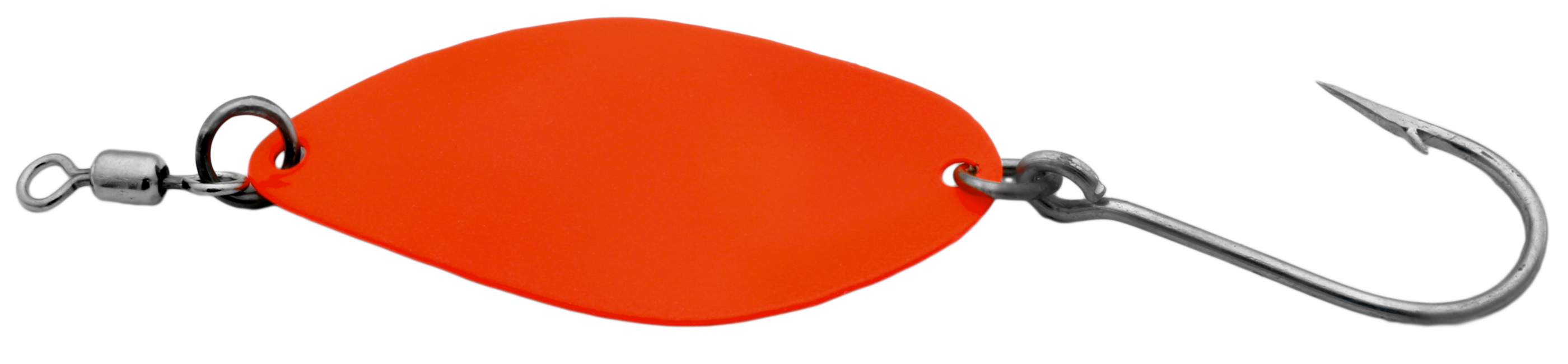 Gibbs FST Spoon, #5, 3.74", Nickel Fire Orange