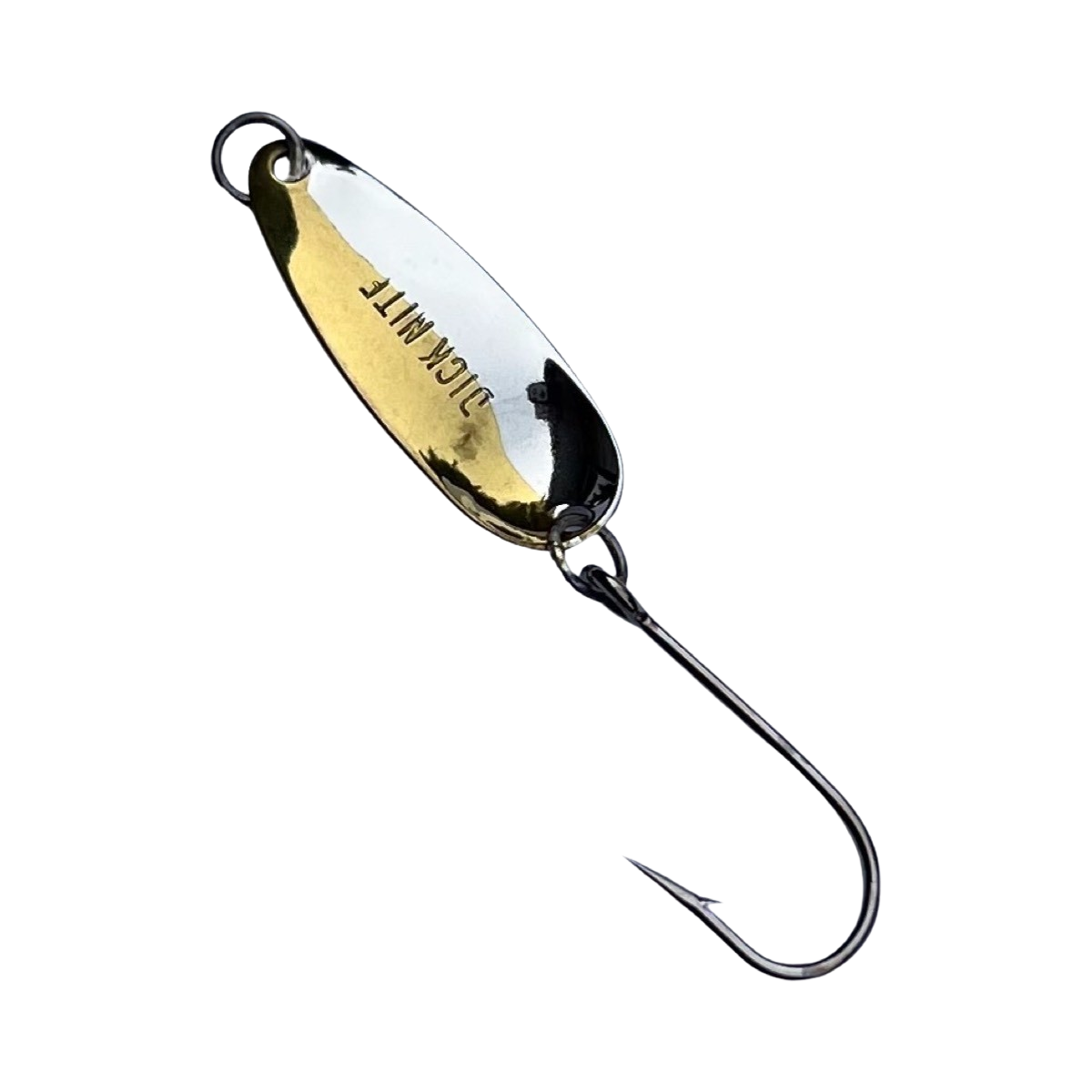 Dick Nite Spoon, #1, 2", Sz 6 Hk, 50/50 Nickel Brass
