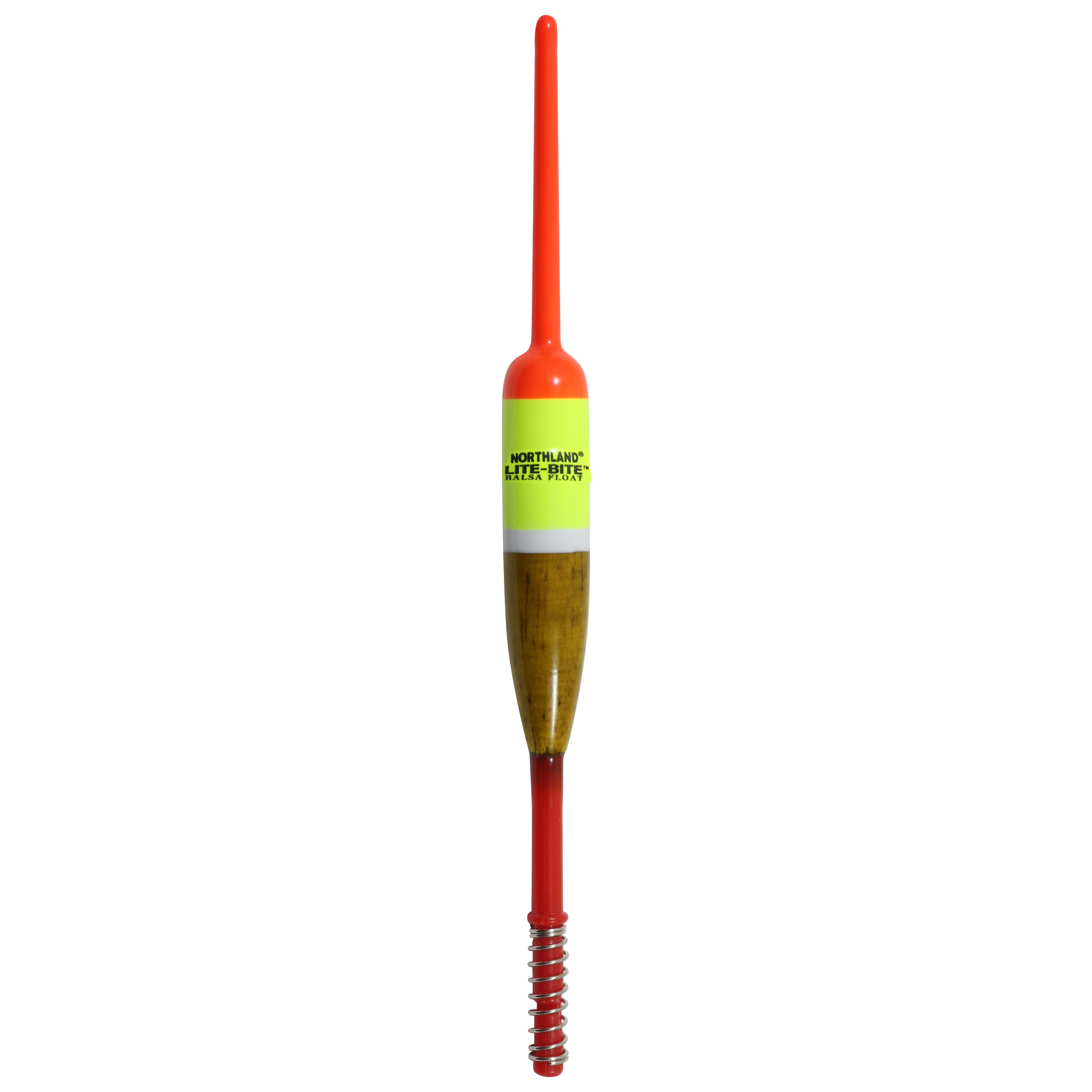 Northland Lite-Bite Spring Float, 3/8",Pencil, 2/Pk, Sunrise