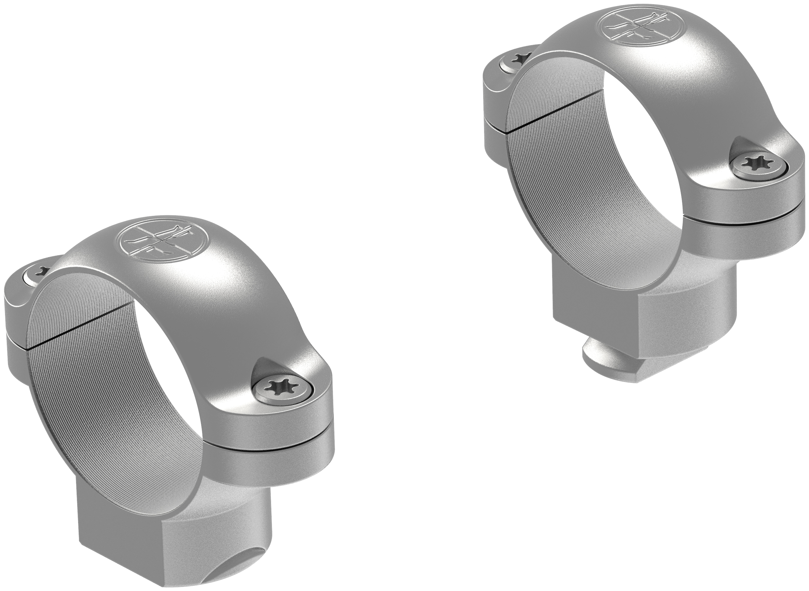 Leupold STD Rings 1" Medium Silver
