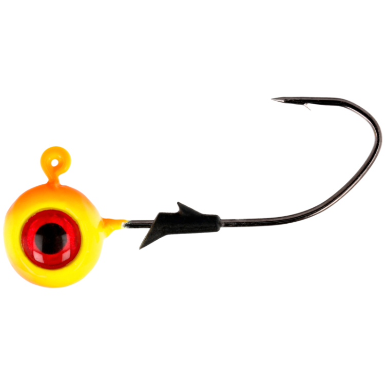 Lazer Sharp Pro-V Eagle Eye Jig-1/8oz, Sunset