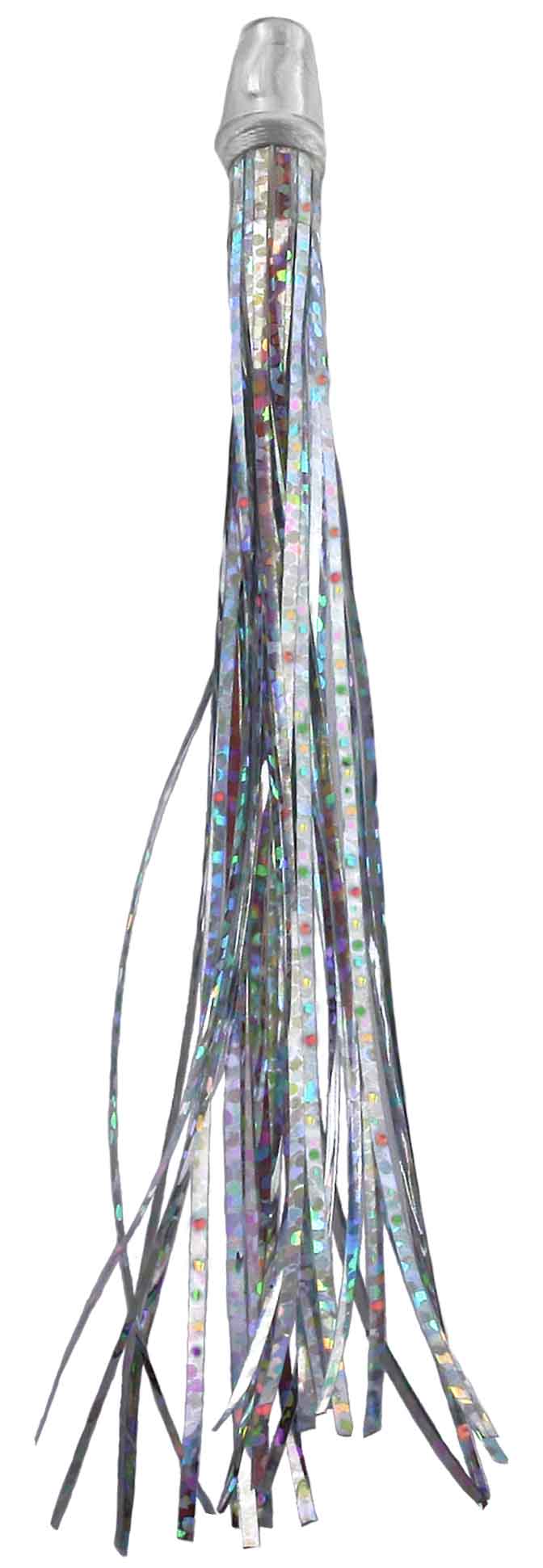 Delta Mylar 4" Squid Insert, 3/Pk, Lazer/Silver