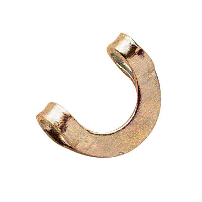 Northland Folded Clevis, Size 2, 12/Pk, Gold