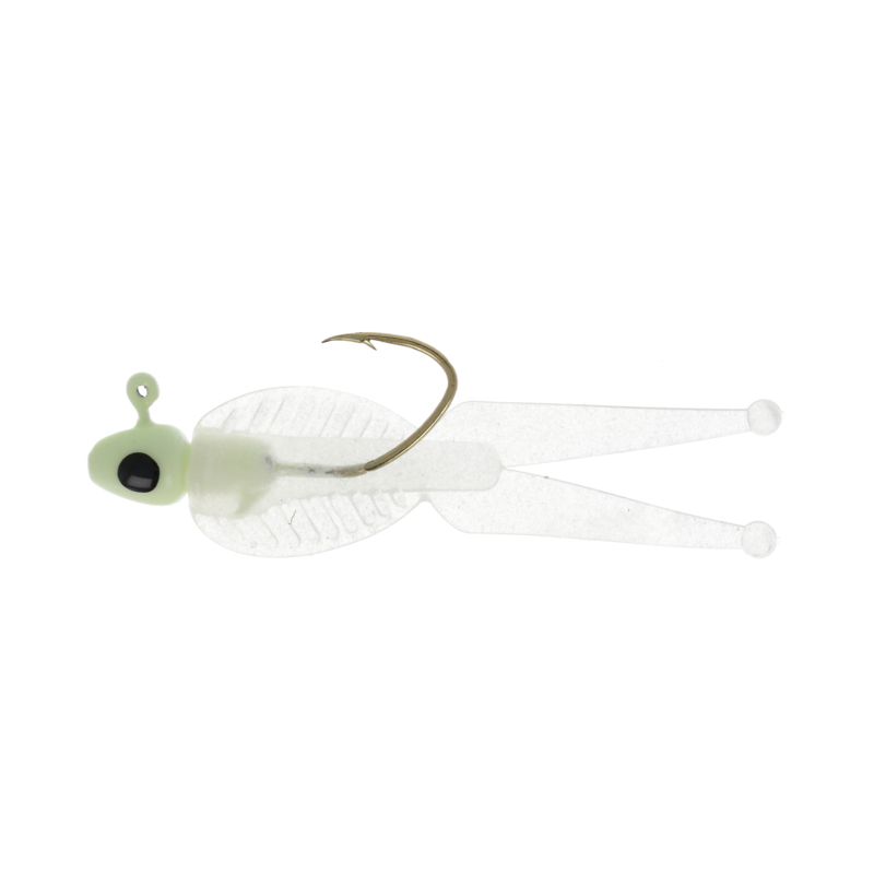 Eagle Claw Paddle Bug 1/16oz, Glow