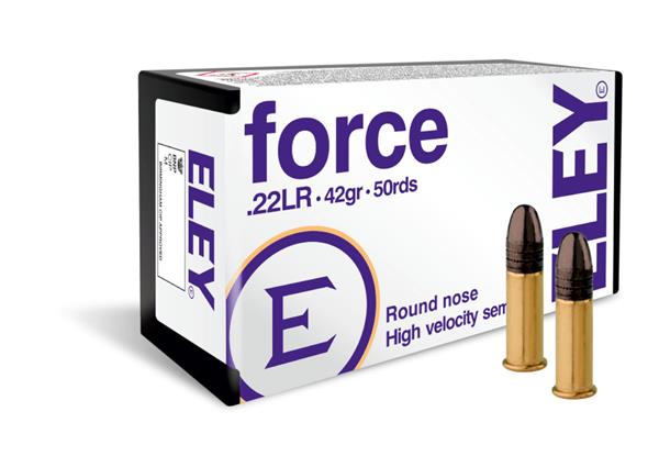 ELEY Force 22 LR 42 Gr Ammunition